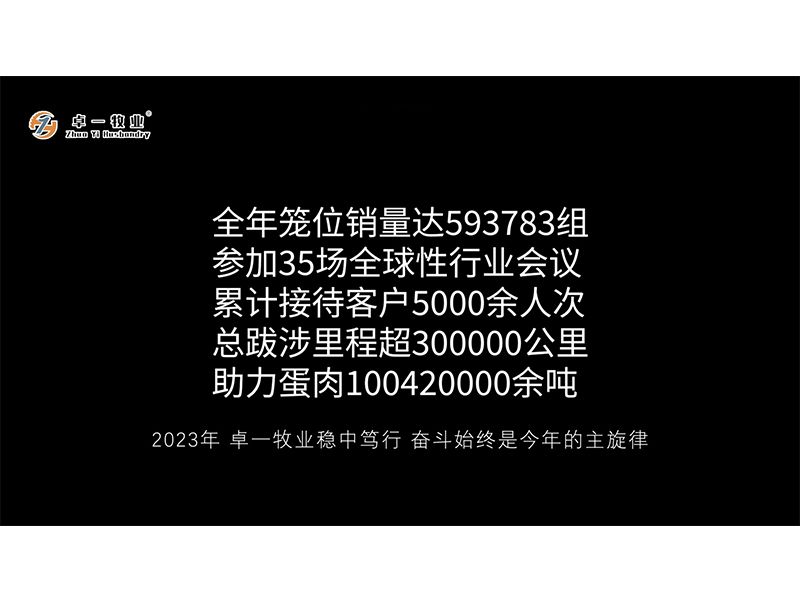 卓一牧業(yè) | 年歲開啟，共赴新程